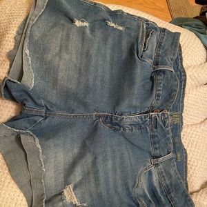 EUC 20W denim shorts